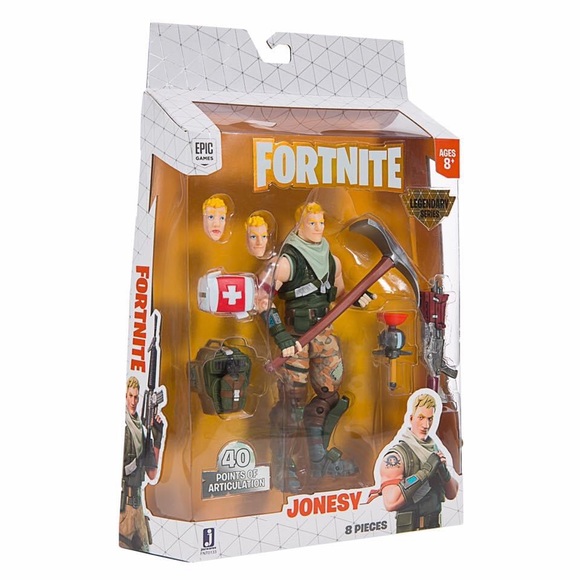 Fortnite Legendary Series Oro Action Figure - 6 Inch Articulated Figure With Weapons & Accessories